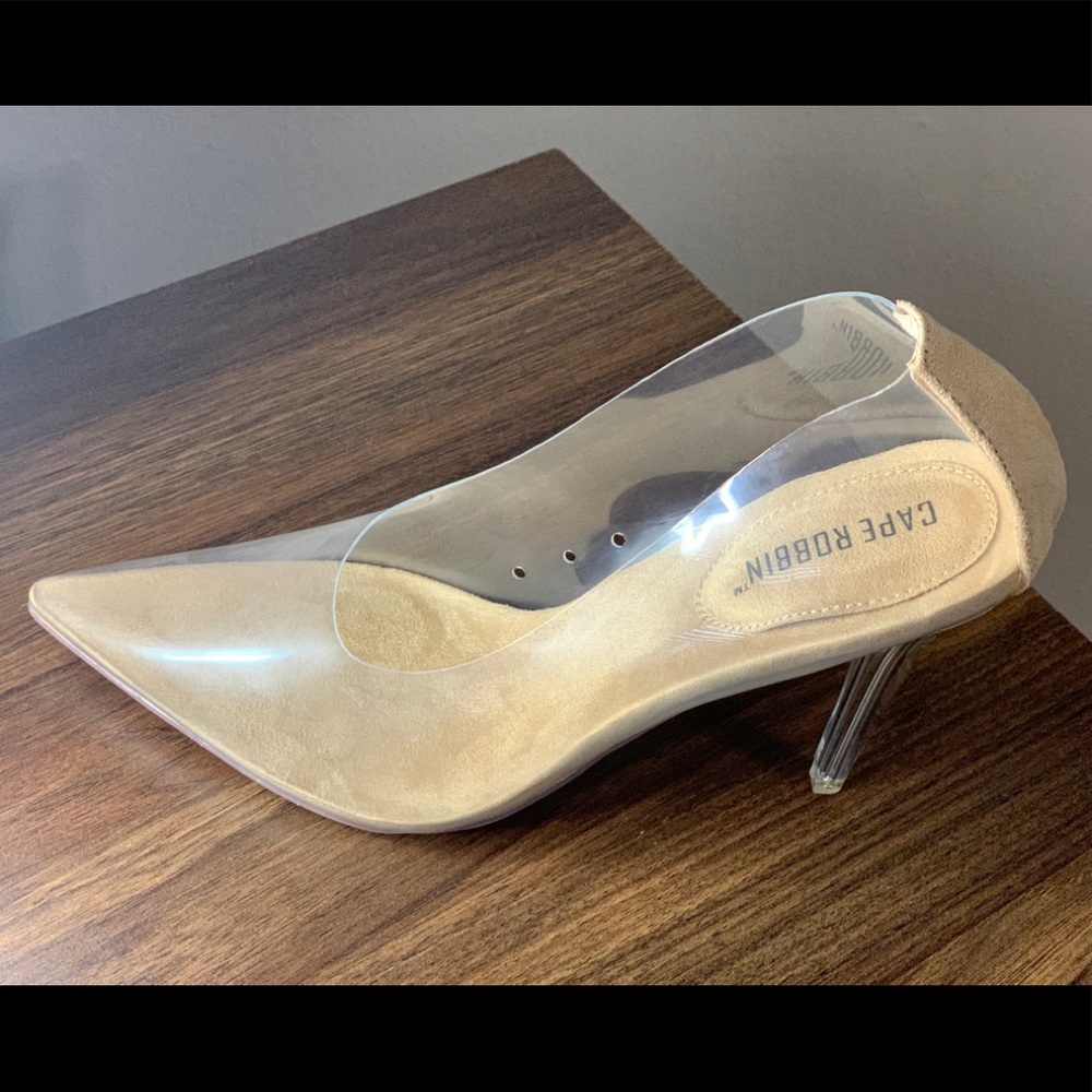 Glass Transparent Pump (Nude & Clear) - Picture 8 of 8
